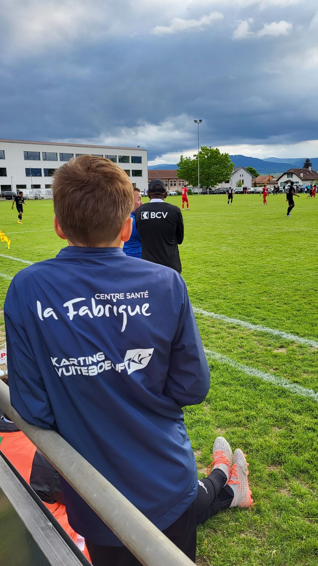 Joueur juniors du FC Champagne.