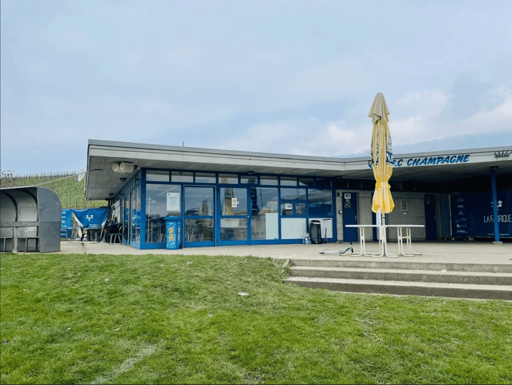 La buvette du FC Champagne Sports La buvette du FC Champagne Sports